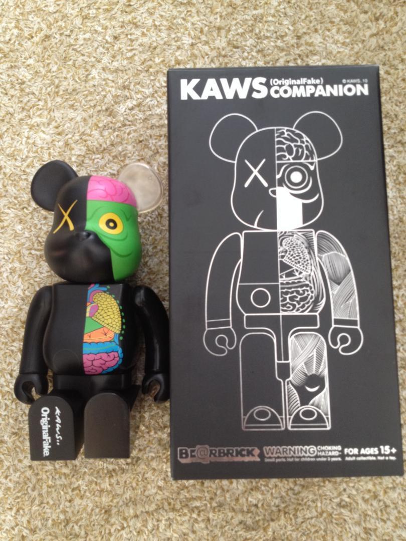 MEDICOM TOY BE@RBRICK 400% Original Fake KAWS COMPANION MEDICOM TOY BE@RBRICK 400% Original Fake KAWS COMPANION