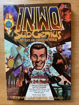 ■（未開封新品）INWO Sub Genius（スティーブジャクソンゲームズ） Steve Jackson Games Illuminati INWO SubGenius New World