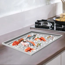 23"X17" Drop In Ice Chest 304 Stainless Steel Beer Beverage Cooler BBQ Island