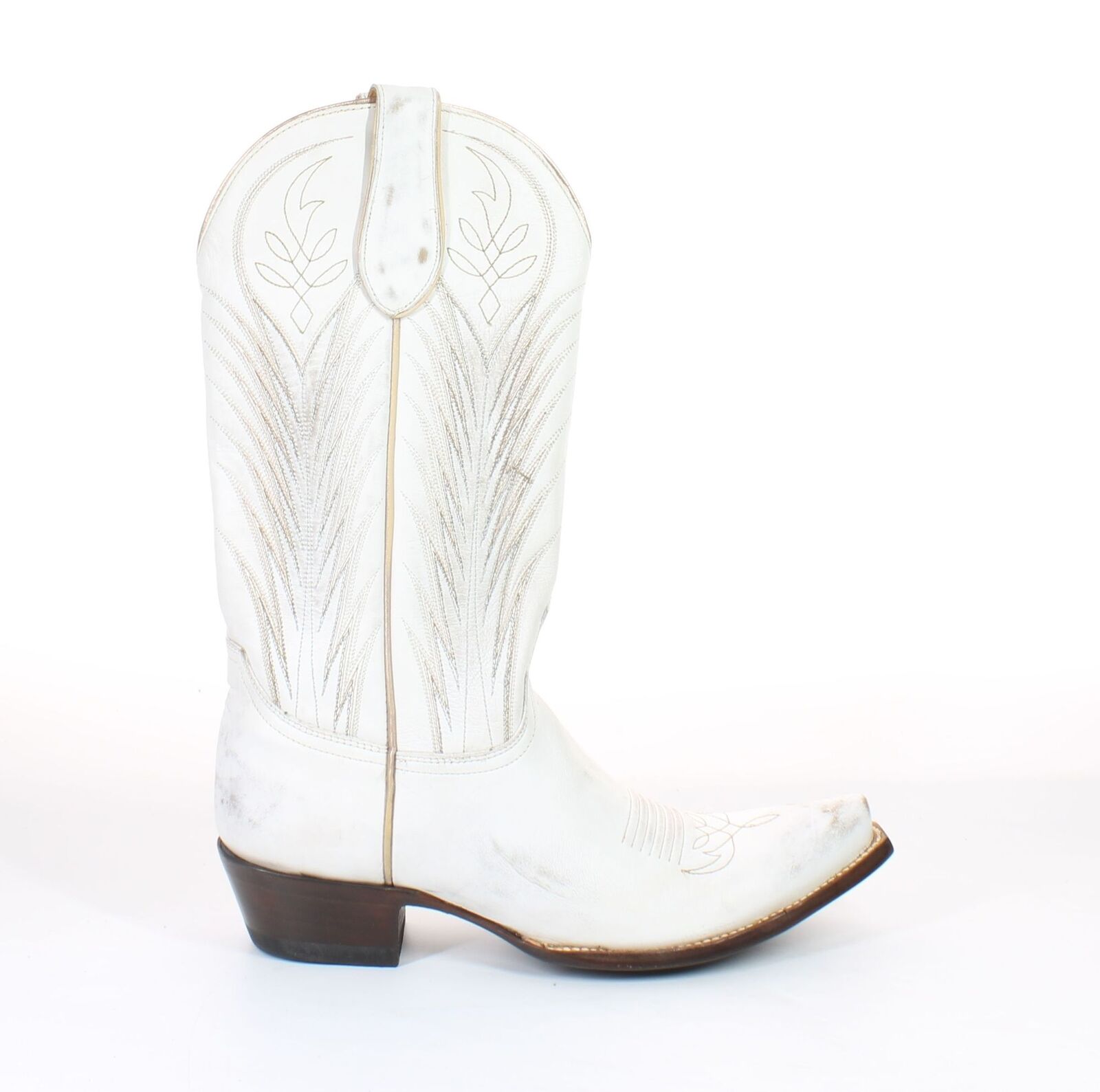 Old Gringo Womens White Cowboy, Western Boots Siz… - image 1