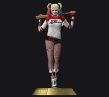 Harley Quinn Suicide Squad Model for All 3D Printing File STL-OBJ two size 