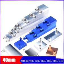 Aluminum Water Cooling Block for Liquid Water Cooler Heat Sink System PC CPU GPU