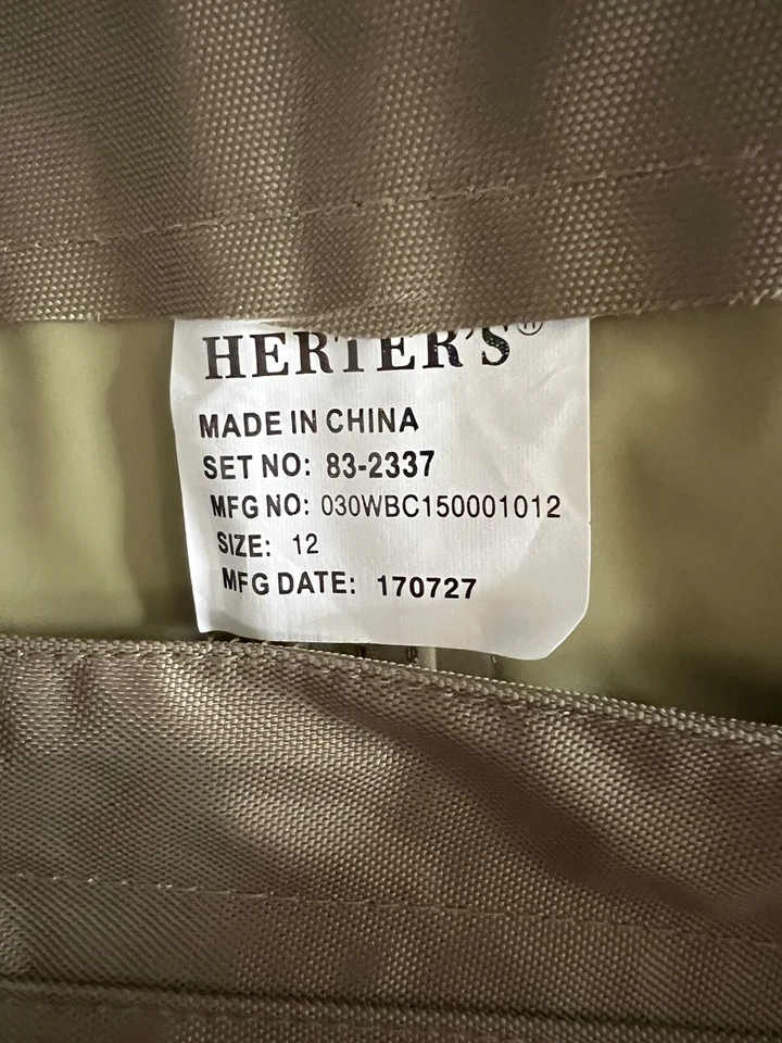 Herter’s Fishing Outdoor Waders Size 12 Upper Size 13 Boots Sport - Image 3 of 4