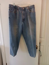 Levis Mens Jeans Boot Cut 38 X 30
