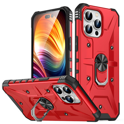 For iPhone 15 Plus 14 Pro 13 12 Pro Max 11 Shockproof Heavy Duty Phone Case