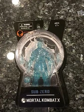 MEZCO TOYZ MORTAL KOMBAT X SUB-ZERO ICE CLONE SDCC 2015 CON EXCLUSIVE FREE SHIP
