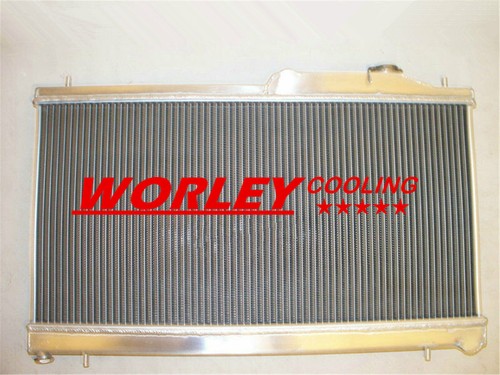 Aluminum radiator for SUBARU FORESTER / IMPREZA WRX EJ20 EJ25 2008-2014 MT 09 10 - Picture 3 of 8