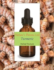TURMERIC TINCTURE, 2 Oz Bottle, Curcuma longa, Organic, Liquid Extract, Herb