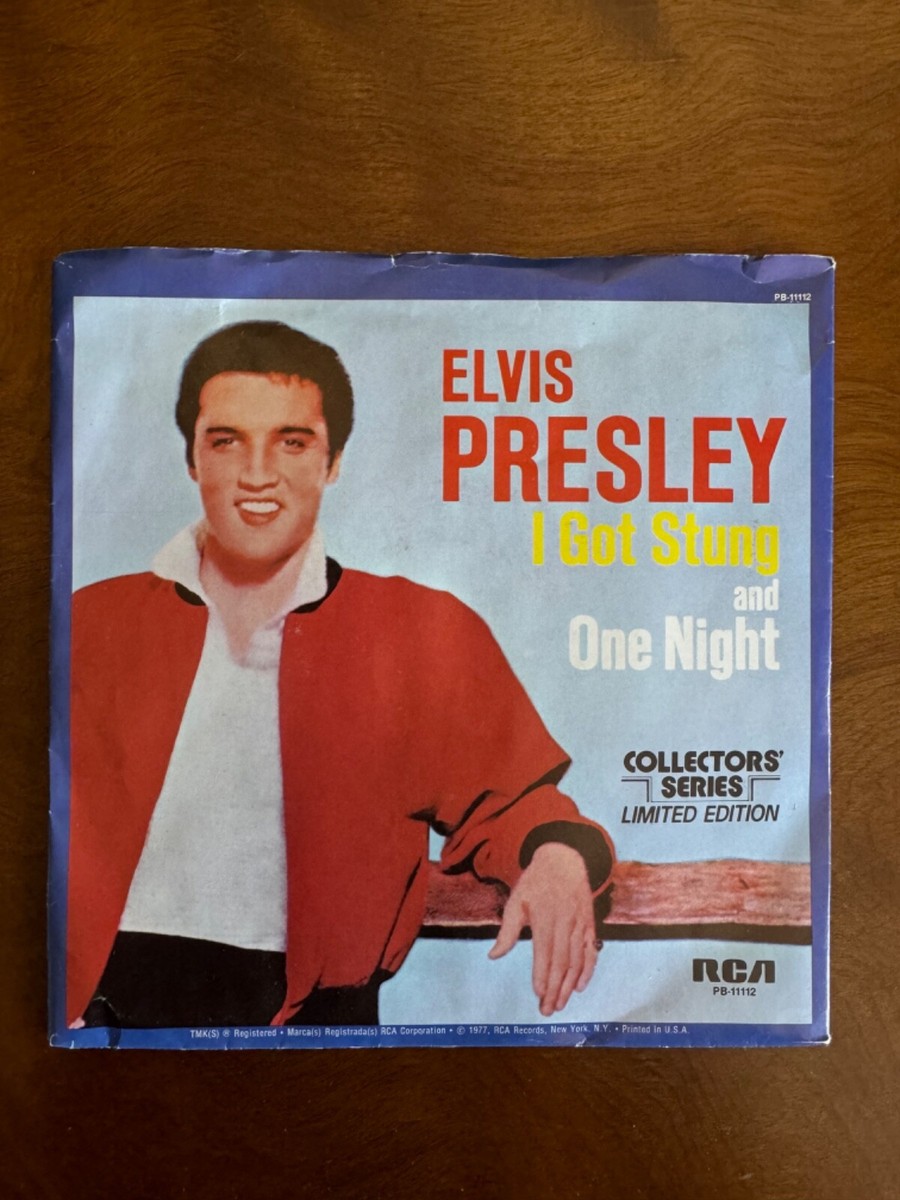 Elvis Presley 1977 RCA Collector's Series 45s Vinyl Records