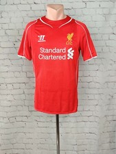 Liverpool Home Football Shirt 2014 2015 Warrior Jersey Red White Soccer FC Men S