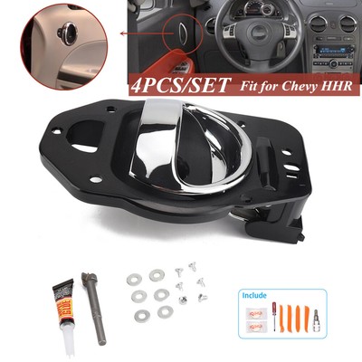 4pcs Interior Door Handle Chrome Fit For Chevy Hhr 2006 2011 25812196 Front Rear Ebay