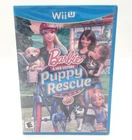 Barbie & Her Sisters Puppy Rescue (Nintendo Wii U, 2015) New Sealed US Ver.