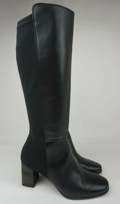 green knee high boots uk