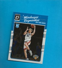 2016-17 Panini Donruss Optic Mindaugas Kuzminskas RC #194 New York Knicks