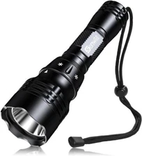 Genwiss Dive Lights Scuba Diving 5 Modes Rechargeable Underwater Flashlight