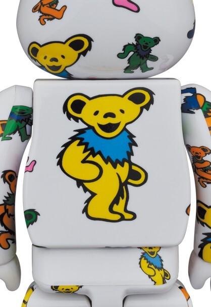MEDICOM TOY - GRATEFUL DEAD 100％ 400％ DANCING BEAR MEDICOM TOY BE@RBRICK GRATEFUL DEAD 100％ & 400％ (DANCING
