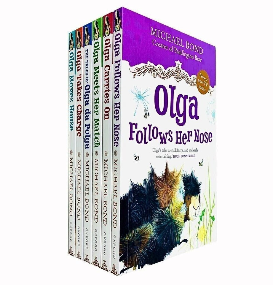 Olga Da Polga Series 6 Books Collection Set by Michael Bond Olga Moves House