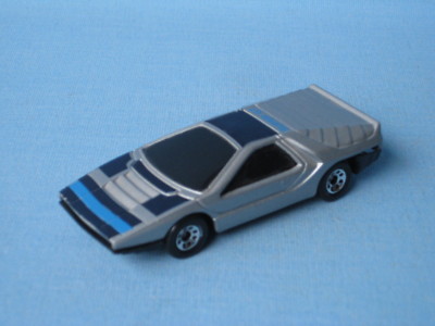 Matchbox Super GT Alfa Carabo Silver Body UK Issue England UB Spielzeug Modellauto 75mm