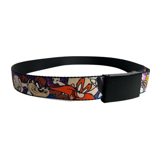 Looney Tunes Space Jam Belt 42" BD Buckle Down Bugs Taz Foghorn Tweety Sylvester - Picture 4 of 9
