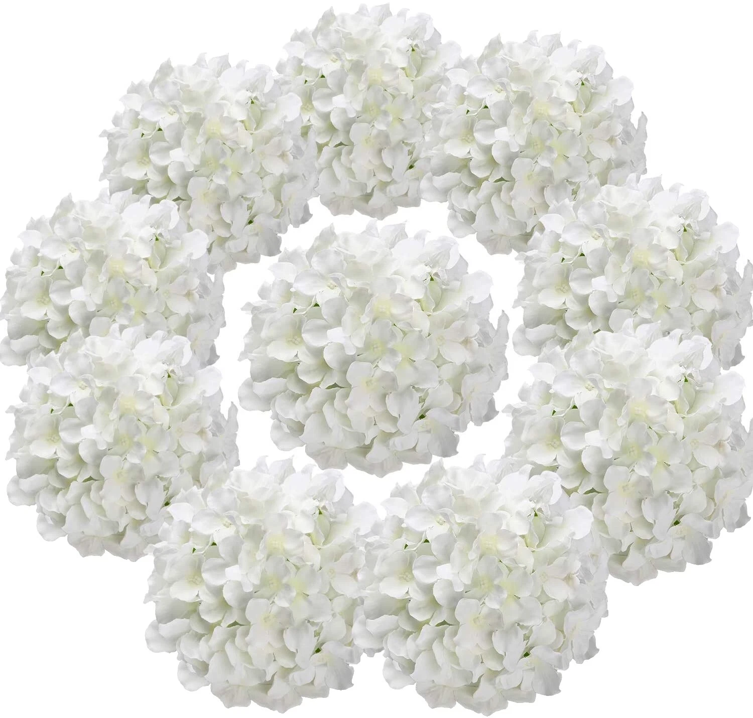 Wooden White Floral Décor