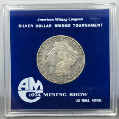1974 Mining Show American Mining Congress Silver Dollar Bridge Tournament ~VEGAS