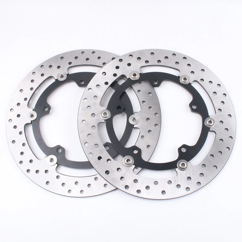 Conjunto de disco de freio dianteiro de motocicleta para YAMAHA FZ09 MT09 SP 2014-2024/FJ09 TRACER - Imagem 2 de 4