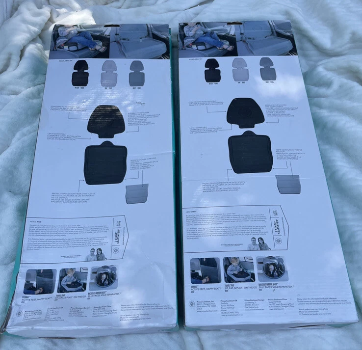 Dos nuevos ahorradores de asiento Prince Lionheart de dos etapas en gris Foto 2 de 4