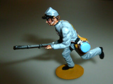  soldatino    con fucile        in piombo sudista