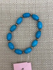 Blue Beaded Bracelet