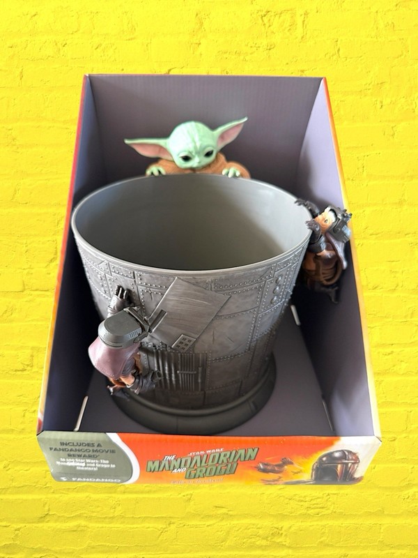 Star Wars The Mandaloria And Grogu Exclusive Snack Container Only in Theaters