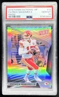 2018 Panini National VIP Gold Patrick Mahomes II Prizm #/99 Chiefs PSA 10
