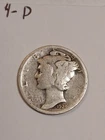 1924 D Winged Liberty Mercury Dime 90% Silver 10c US Coin Good