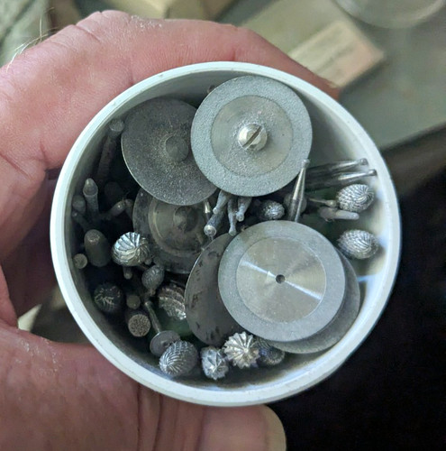 Dental, Diamond/Carbide Burrs,One Brand New 2 Inch Disc.Over 250.00 Worth . OBO