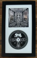 FRAMED Ghost SIGNED Skeleta Cover Card Autograph PAPA V PERPETUA CD PSA DNA COA