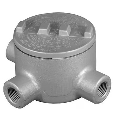Appleton Electric Grt125 Conduit Outlet Body, Iron, Trd Sz 1 1/4In