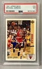 Upper Deck 1991 Michael Jordan Chicago Bulls #44 PSA 7 Graded Basketball Card
