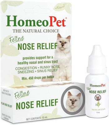Feline Nose Relief, Safe and Natural Nasal and Sinus Supplement for Cats, 15 Mil