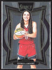 2025 Panini Select WNBA #96 Georgia Amoore RC Washington Mystics Basketball Card