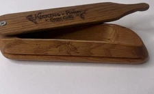 Kickingbird Handmade WORMY CHESTNUT Slate  Turkey Box Call Single Cut Sign&Dated
