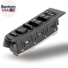 Driver Side Master Power Door Window Control Switch Panel Cover Bezel Assembly F