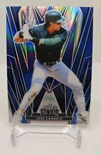 Jose Canseco 2024 Leaf Metal Blue Refractor /35