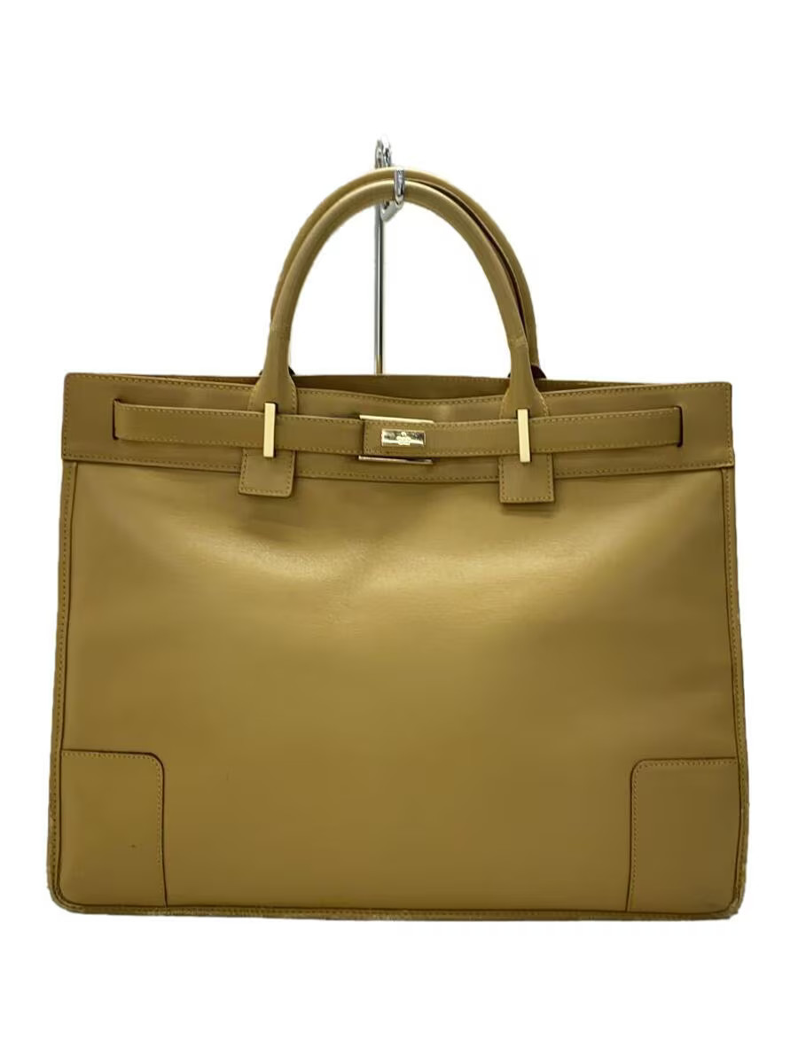 GUCCI Handbag Leather CML Solid