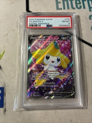 Jirachi V (Full Art) 170/189 Swsh10: Astral Radiance Holo PSA 8 | eBay
