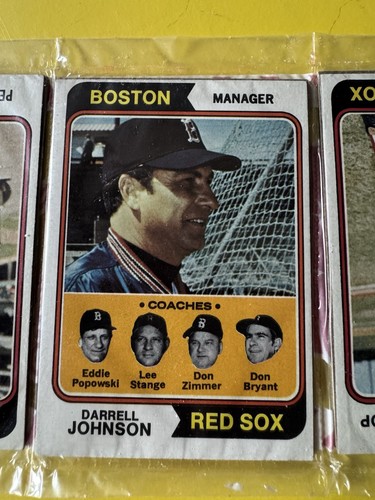 1974 TOPPS BASEBALL Holiday 12 Card Rack Boston Red Sox RICO PETROCELLI EX/EX+ - Picture 5 of 5