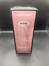 Miatone Boombox Waterproof IPX6 Wireless Speaker PINK