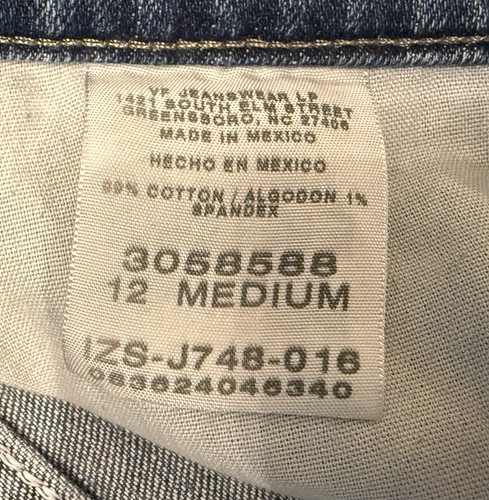 Lee Jeans Womens Relaxed Bootcut At The Waist Blue Wash Denim 5-po Size 12 Med - Picture 16 of 16
