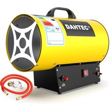 Gasheizer Gasheizgebläse 30kw Tragbar Baustellen Garage Heizlüfter Luft 1000m3h