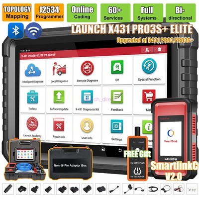 LAUNCH X431 PRO3S+Elite V+ PRO5 Car Diagnostic Scanner Programming ECU Coding