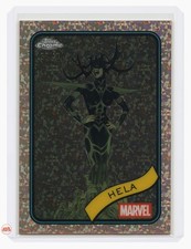 2025 Topps Chrome Marvel Hela Rose Gold Mini Diamond Refractor #79 38/40