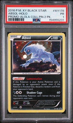 Absol graded PSA 1 for sale on eBay